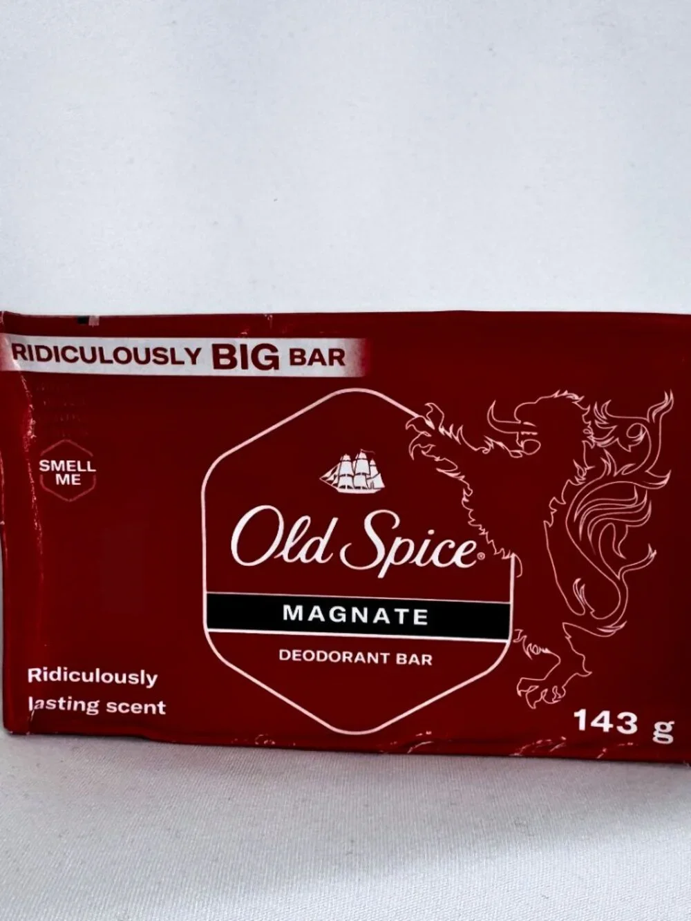 New 2 Pack Old Spice Magnate Bar | Long Lasting Scent | 143 g